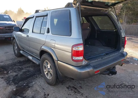 2001 Nissan Pathfinder Se from USA, damaged, VIN JN8DR09Y71W587705